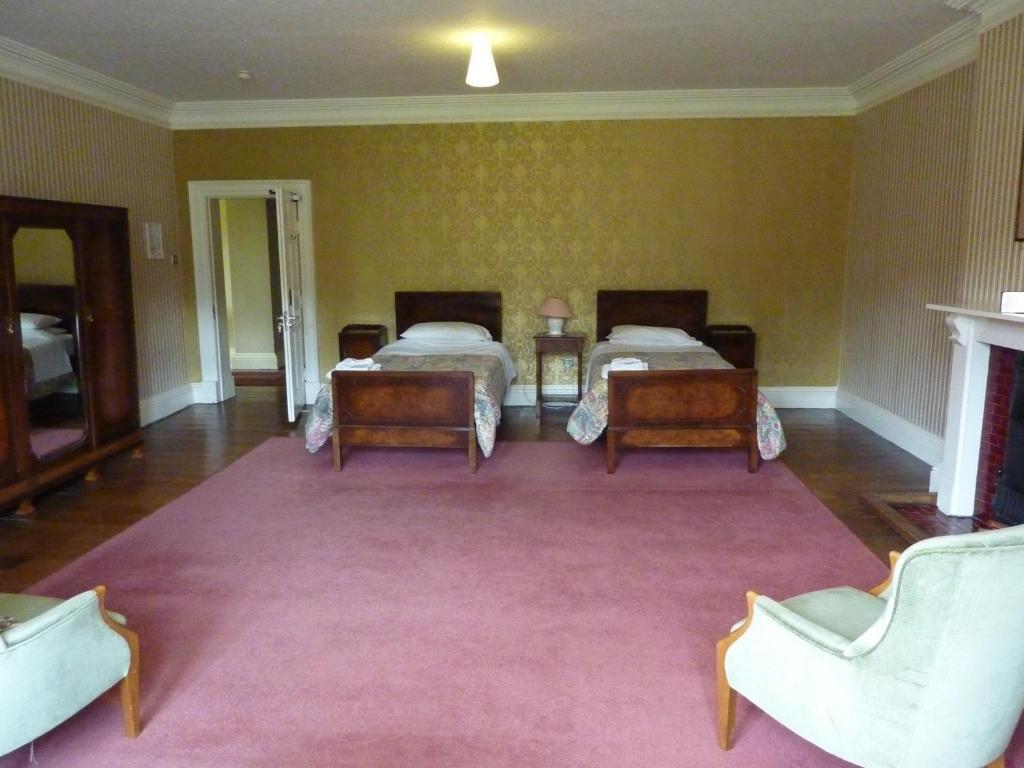 Gasthaus Gregynog Hall Tregynon Zimmer foto