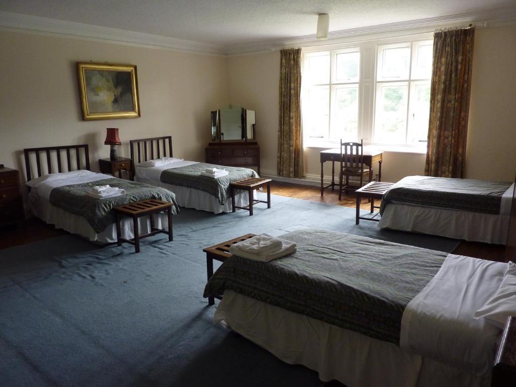 Gasthaus Gregynog Hall Tregynon Zimmer foto