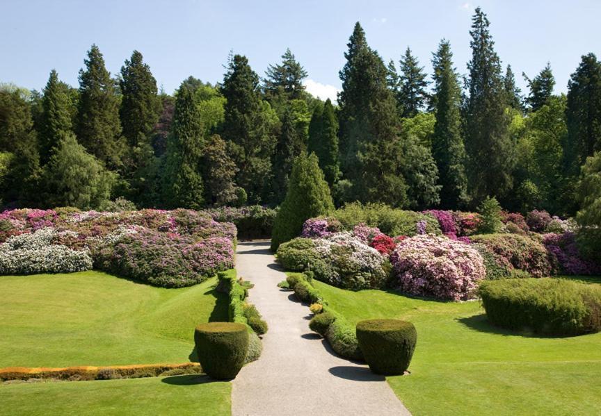 Gasthaus Gregynog Hall Tregynon Exterior foto