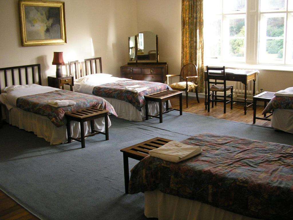 Gasthaus Gregynog Hall Tregynon Zimmer foto