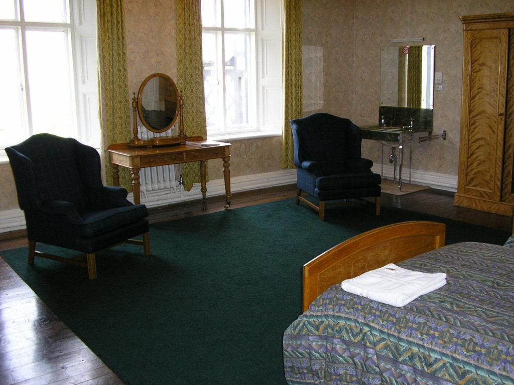 Gasthaus Gregynog Hall Tregynon Zimmer foto